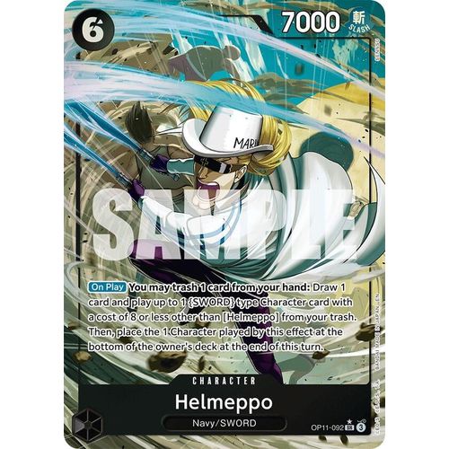 Helmeppo (Alternate Art) (OP11 - 092) [A Fist of Divine Speed] - PokéBox Australia