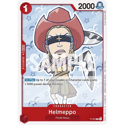 Helmeppo (One Piece Film Red) (P - 020) [One Piece Promotion Cards] - PokéBox Australia