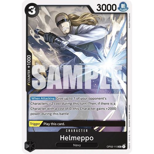 Helmeppo (OP02 - 113) [Starter Deck 19: BLACK Smoker] - PokéBox Australia