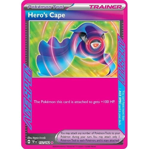 Hero's Cape (152/162) [SV05: Temporal Forces] - PokéBox Australia
