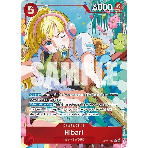 Hibari (Alternate Art) (OP11 - 010) [A Fist of Divine Speed] - PokéBox Australia