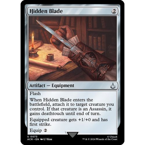 Hidden Blade (73) [Universes Beyond: Assassin's Creed] - PokéBox Australia
