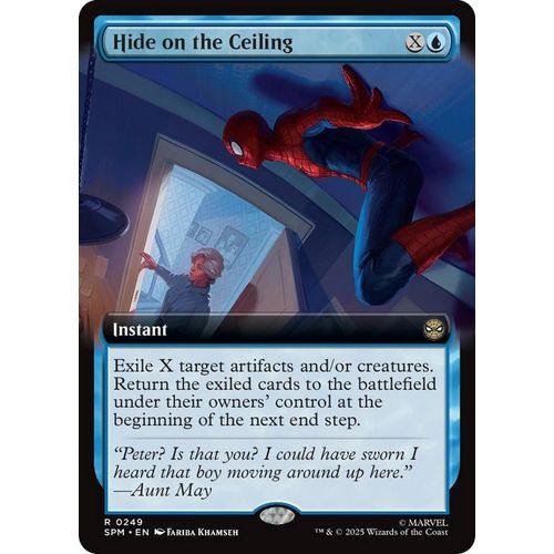 Hide on the Ceiling (Extended Art) (249) (Marvel's Spider - Man) - PokéBox Australia