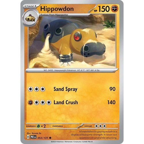 Hippowdon (053/131) [SV: Prismatic Evolutions] - PokéBox Australia