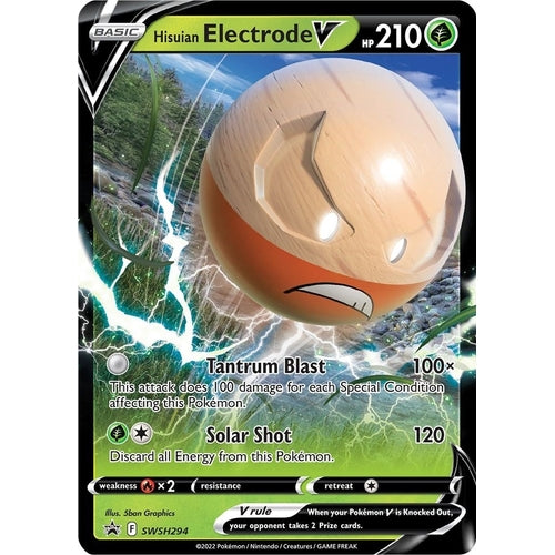 Hisuian Electrode V - SWSH294 (SWSH294) (SWSH: Sword & Shield Promo Cards) - PokéBox Australia