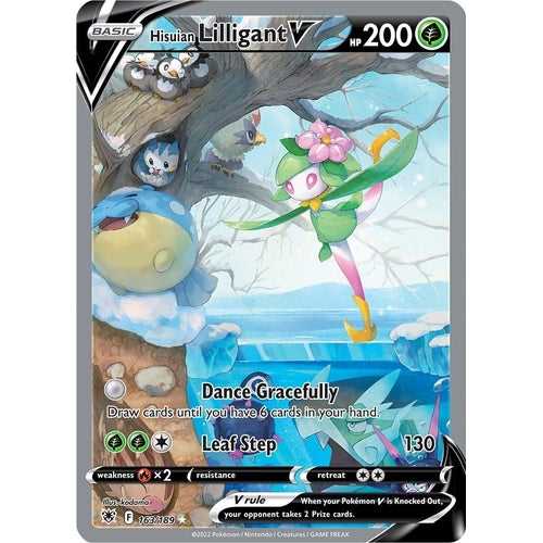 Hisuian Lilligant V (Alternate Full Art) (163/189) (SWSH10: Astral Radiance) - PokéBox Australia