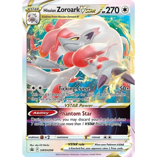 Hisuian Zoroark VSTAR - SWSH298 (SWSH298) (SWSH: Sword & Shield Promo Cards) - PokéBox Australia