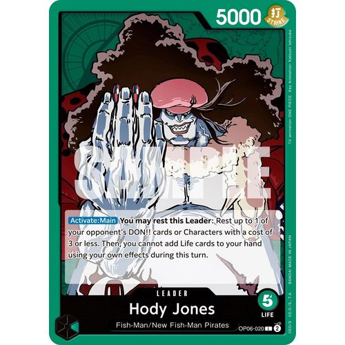 Hody Jones (020) (OP06 - 020) [Wings of the Captain] - PokéBox Australia