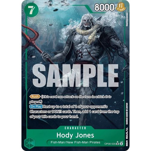 Hody Jones (035) (Alternate Art) (OP06 - 035) [Wings of the Captain] - PokéBox Australia
