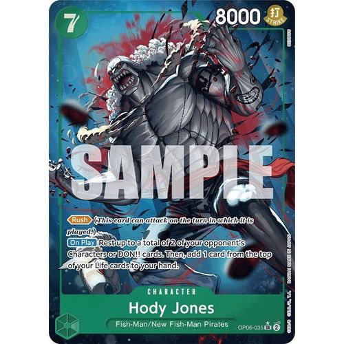 Hody Jones (Alternate Art) (OP06 - 035) [Premium Booster - The Best - ] - PokéBox Australia