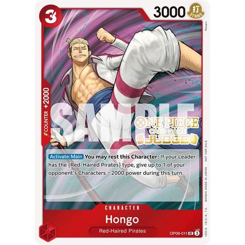 Hongo (Judge Pack Vol. 5) (OP09 - 011) (One Piece Promotion Cards) - PokéBox Australia