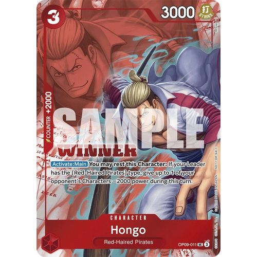 Hongo (Winner Pack 2025 Vol. 2) (OP09 - 011) (One Piece Promotion Cards) - PokéBox Australia