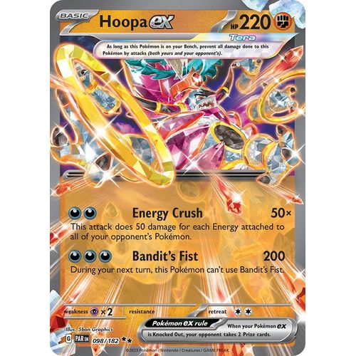 Hoopa ex (098/182) [SV04: Paradox Rift] - PokéBox Australia