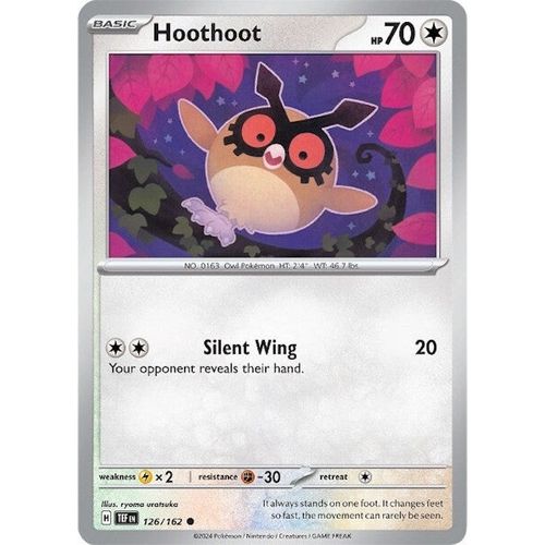 Hoothoot (126/162) [SV05: Temporal Forces] - PokéBox Australia