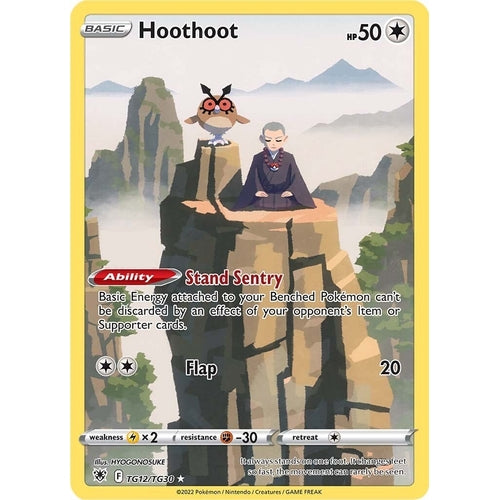 Hoothoot (TG12/TG30) (SWSH10: Astral Radiance Trainer Gallery) - PokéBox Australia
