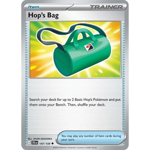 Hop's Bag (147/159) (SV09: Journey Together) - PokéBox Australia