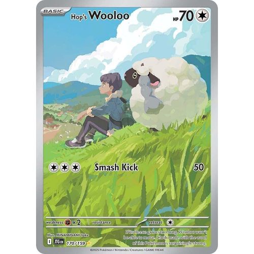 Hop's Wooloo (170/159) (SV09: Journey Together) - PokéBox Australia