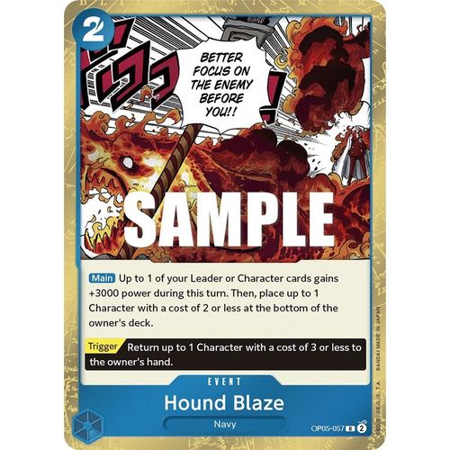 Hound Blaze (OP05 - 057) [Awakening of the New Era] - PokéBox Australia