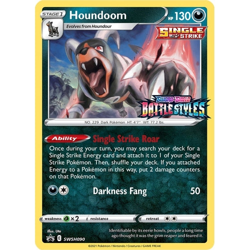 Houndoom - SWSH090 (Prerelease) (SWSH090) (SWSH: Sword & Shield Promo Cards) - PokéBox Australia