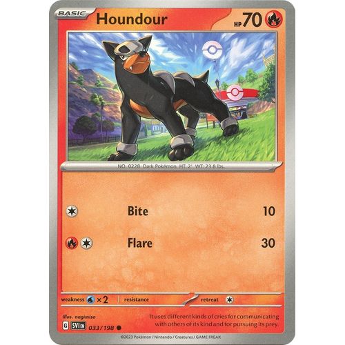 Houndour (033/198) [SV01: Scarlet & Violet Base Set] - PokéBox Australia