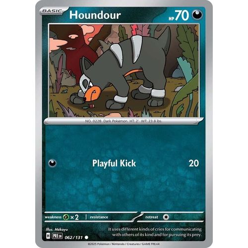 Houndour (062/131) [SV: Prismatic Evolutions] - PokéBox Australia