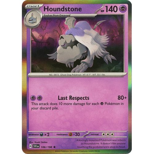 Houndstone (106/198) [SV01: Scarlet & Violet Base Set] - PokéBox Australia