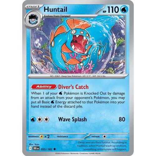 Huntail (055/182) (SV10: Destined Rivals) - PokéBox Australia