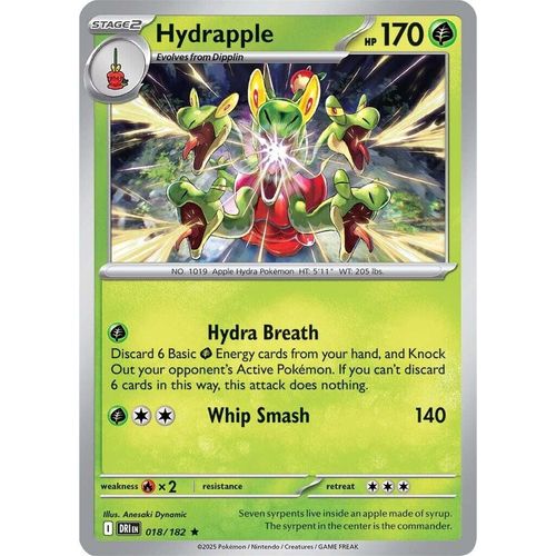 Hydrapple (018/182) (SV10: Destined Rivals) - PokéBox Australia