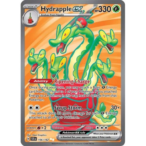 Hydrapple ex (156/142) [SV07: Stellar Crown] - PokéBox Australia
