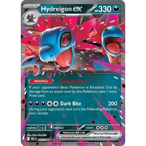 Hydreigon ex (067/086) (SV: White Flare) - PokéBox Australia