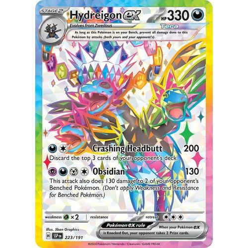 Hydreigon ex (223/191) [SV08: Surging Sparks] - PokéBox Australia