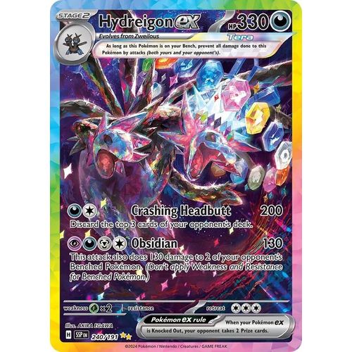 Hydreigon ex (240/191) [SV08: Surging Sparks] - PokéBox Australia