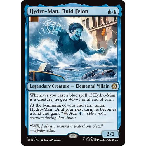 Hydro - Man, Fluid Felon (33) (Marvel's Spider - Man) - PokéBox Australia