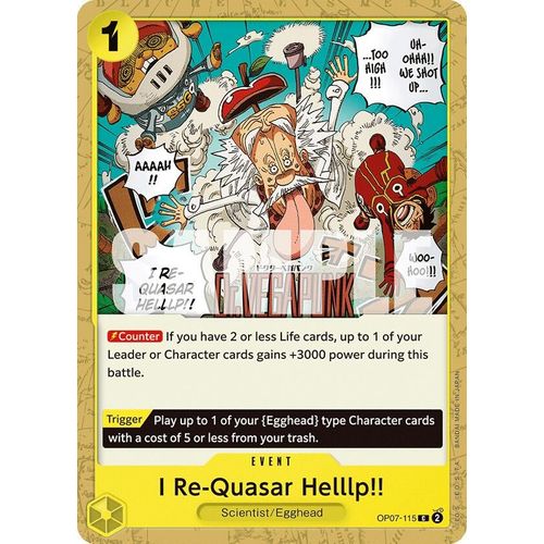 I Re - Quasar Helllp!! (OP07 - 115) [500 Years in the Future] - PokéBox Australia