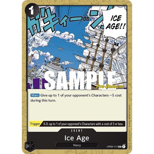 Ice Age (OP02 - 117) [Paramount War Pre - Release Cards] - PokéBox Australia