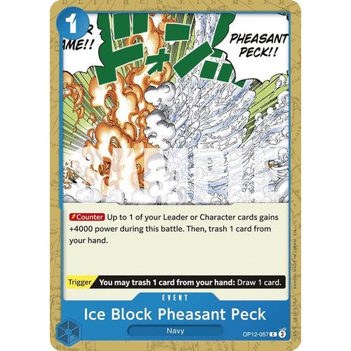 Ice Block Pheasant Peck (OP12 - 057) (Legacy of the Master) - PokéBox Australia