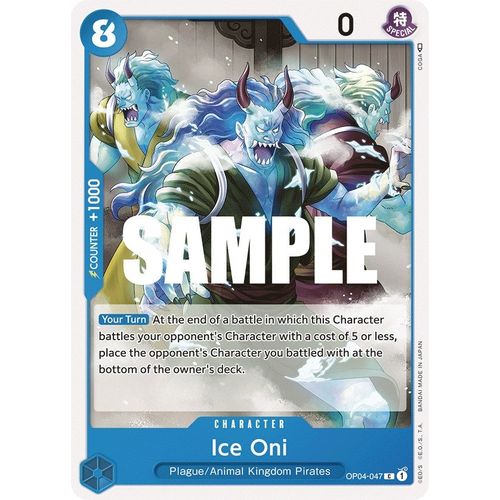 Ice Oni (OP04 - 047) [Kingdoms of Intrigue] - PokéBox Australia