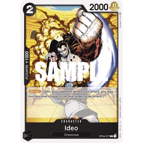 Ideo (OP04 - 077) [Kingdoms of Intrigue] - PokéBox Australia