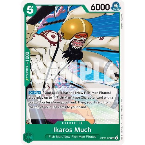 Ikaros Much (OP06 - 024) [Wings of the Captain] - PokéBox Australia