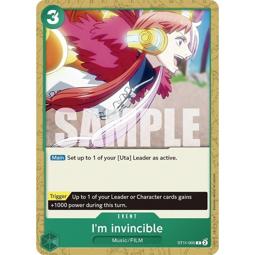 I'm invincible (ST11 - 005) [Starter Deck 11: Uta] - PokéBox Australia