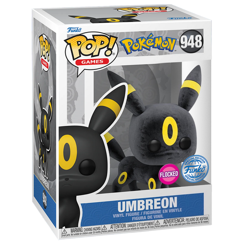 Pokémon - Umbreon US Exclusive Flocked Pop! Vinyl - PokéBox Australia