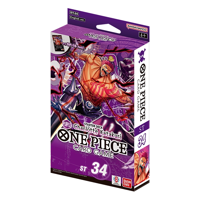 One Piece Card Game: Starter Deck – PURPLE Charlotte Katakuri [ST-34]