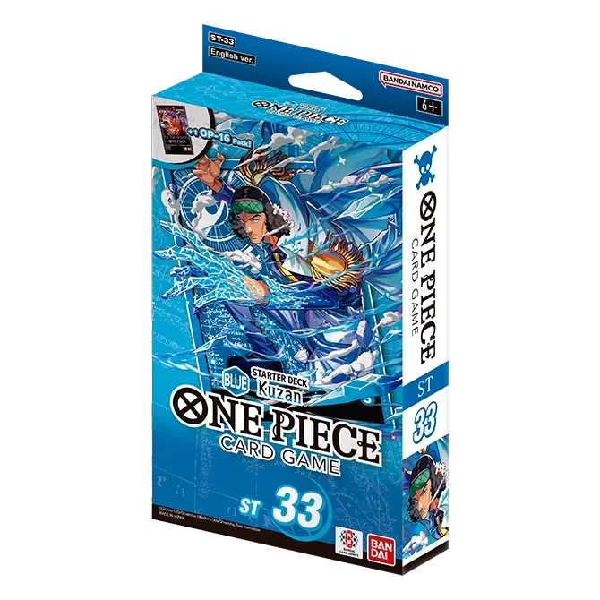 One Piece Card Game: Starter Deck – BLUE Kuzan [ST-33]