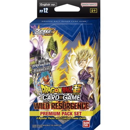 DRAGON BALL SUPER CARD GAME ZENKAI Series Set 04 WILD RESURGENCE Premium Pack Set [PP12] - PokéBox Australia