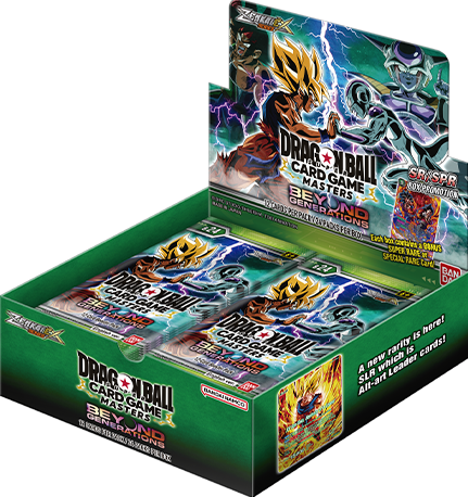 DRAGON BALL SUPER CARD GAME Masters Zenkai Series Set 07 BEYOND GENERATIONS [DBS-B24] Booster Box - PokéBox Australia