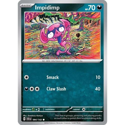 Impidimp (094/142) [SV07: Stellar Crown] - PokéBox Australia