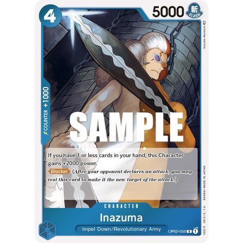 Inazuma (OP02 - 050) [Paramount War] - PokéBox Australia