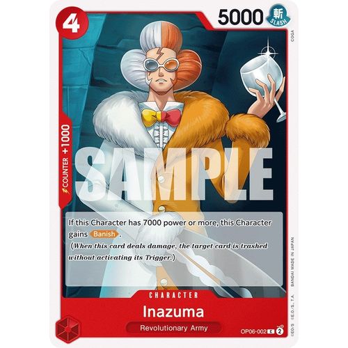 Inazuma (OP06 - 002) [Wings of the Captain] - PokéBox Australia