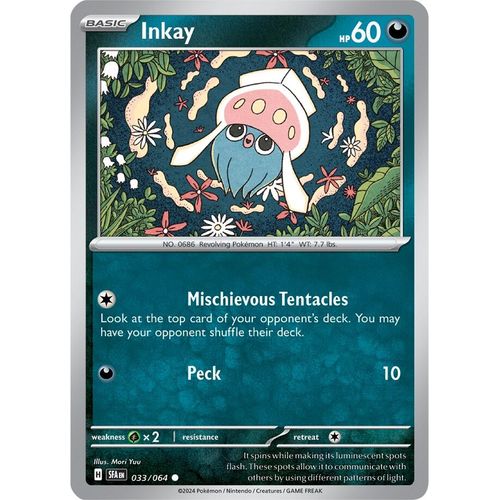 Inkay (033/064) [SV: Shrouded Fable] - PokéBox Australia