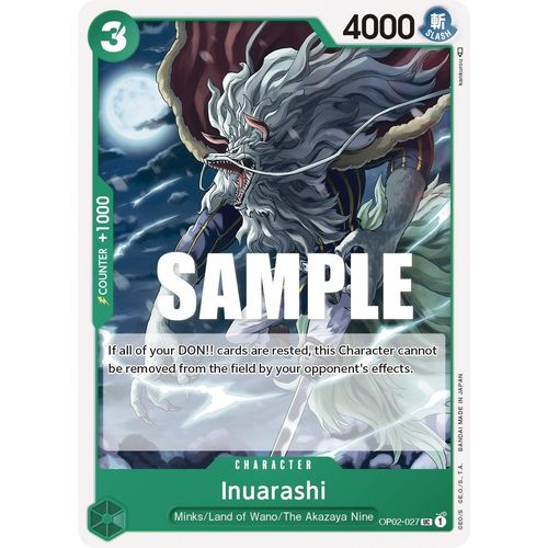 Inuarashi (OP02 - 027) [Paramount War] - PokéBox Australia